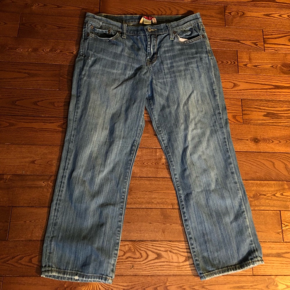 Lucky Brand Sweet N Low Denim Crop Jeans